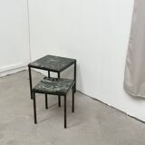 Set of nesting tables in marble