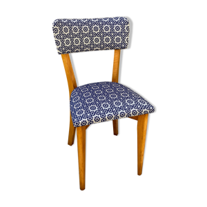 chaise 1950 retapissée