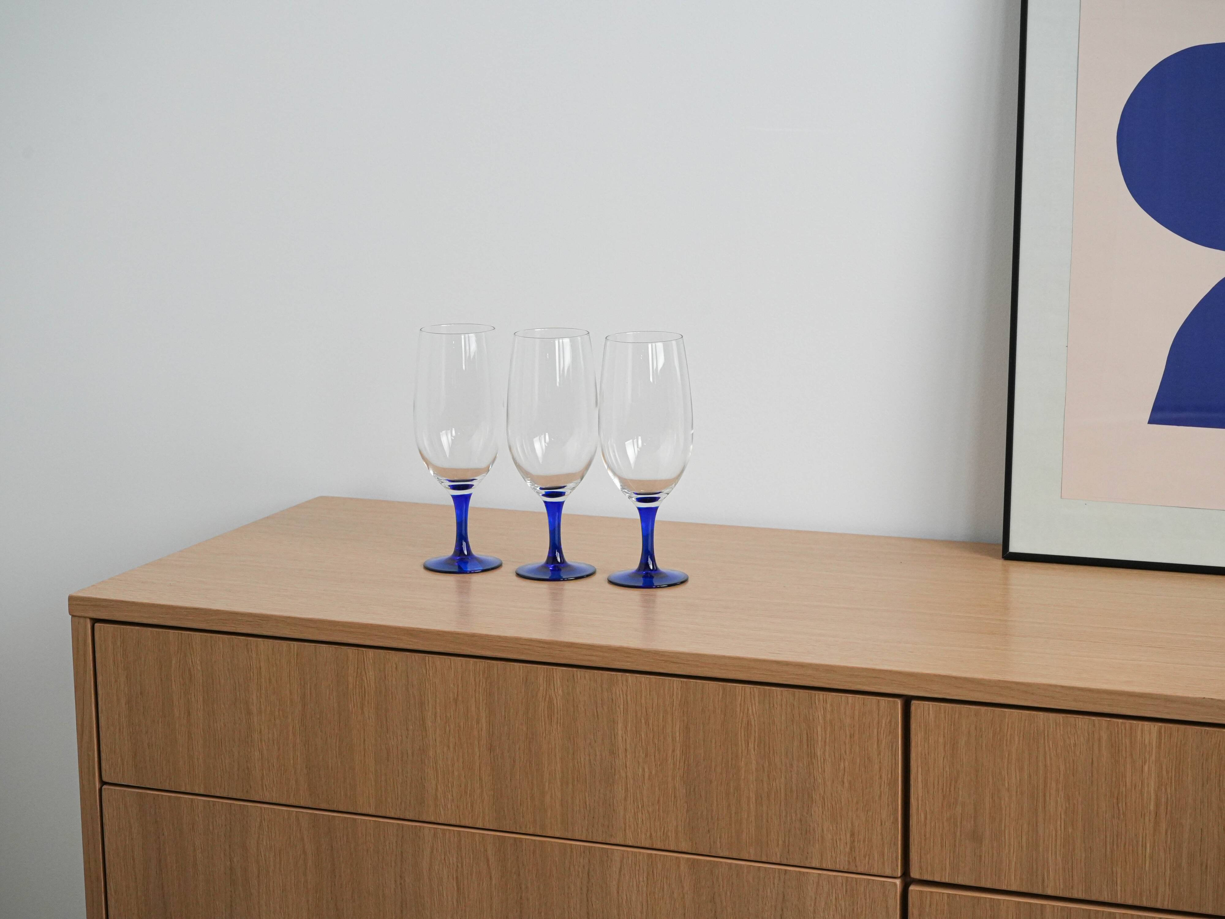 3 verres danois, années 1970