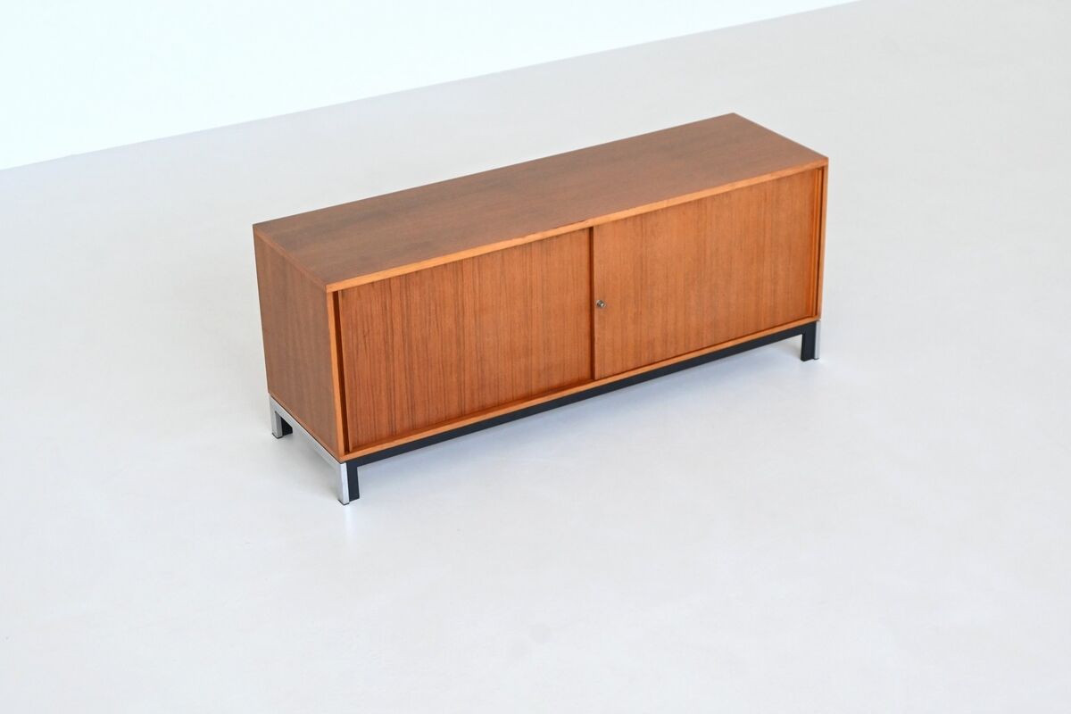 Theo Tempelman sideboard in walnut AP Originals The Netherlands 1960
