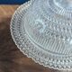 Bonbonnière Ancienne en Verre Soufflé Cloche à Fromage Beurrier 17,5cm