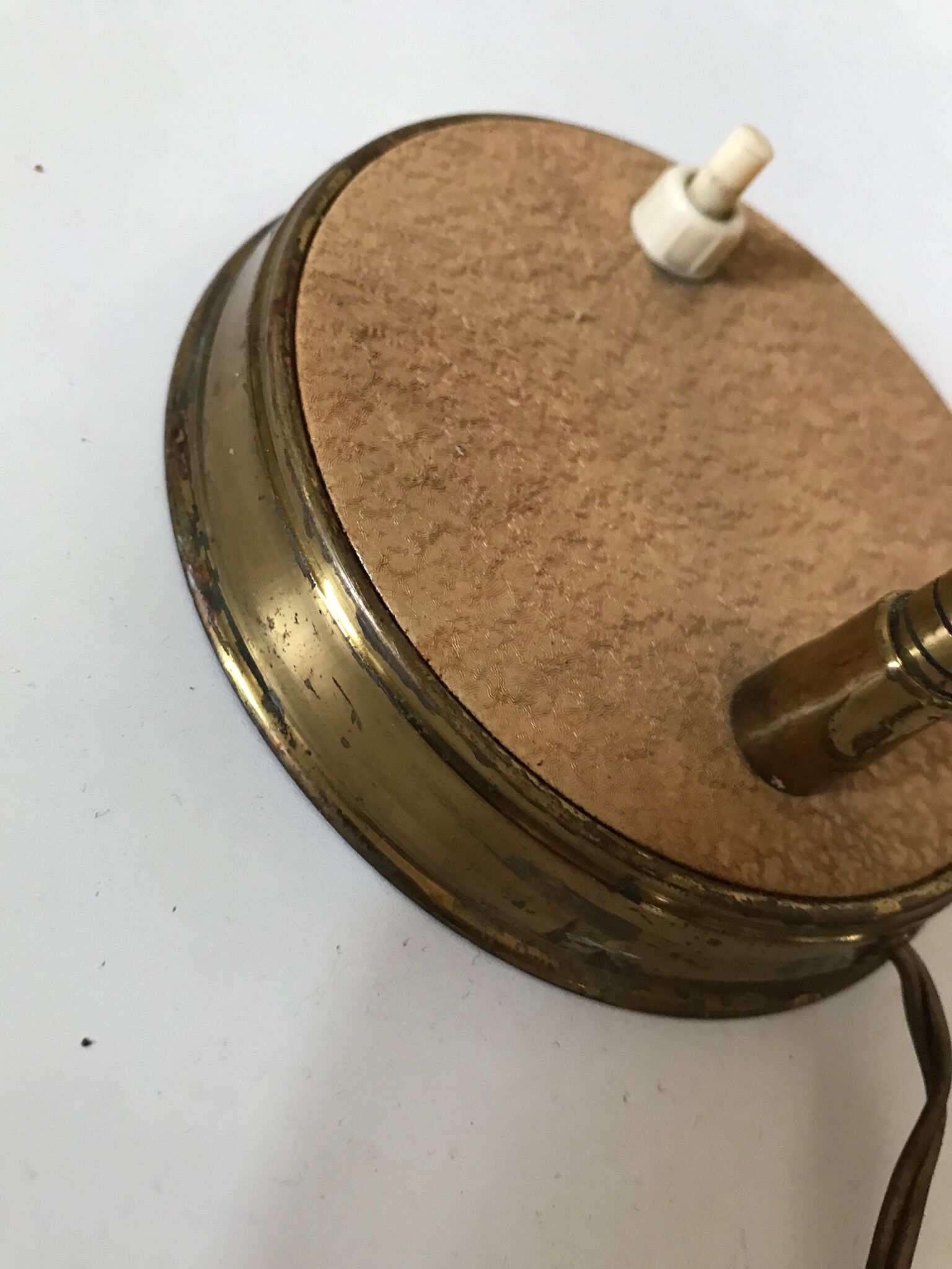Lampe cocotte design vintage années 60