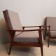 Pair of chairs 1960's boomerang