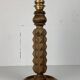 French Wood Turned Table Lamp in the stye of Charles Dudouyt, 1930s