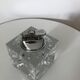70s glass cube table lighter
