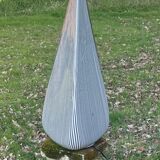 Pyramidal glass lamp by Lino Tagliapietra for Vetri Murano, circa 1982