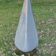 Pyramidal glass lamp by Lino Tagliapietra for Vetri Murano, circa 1982