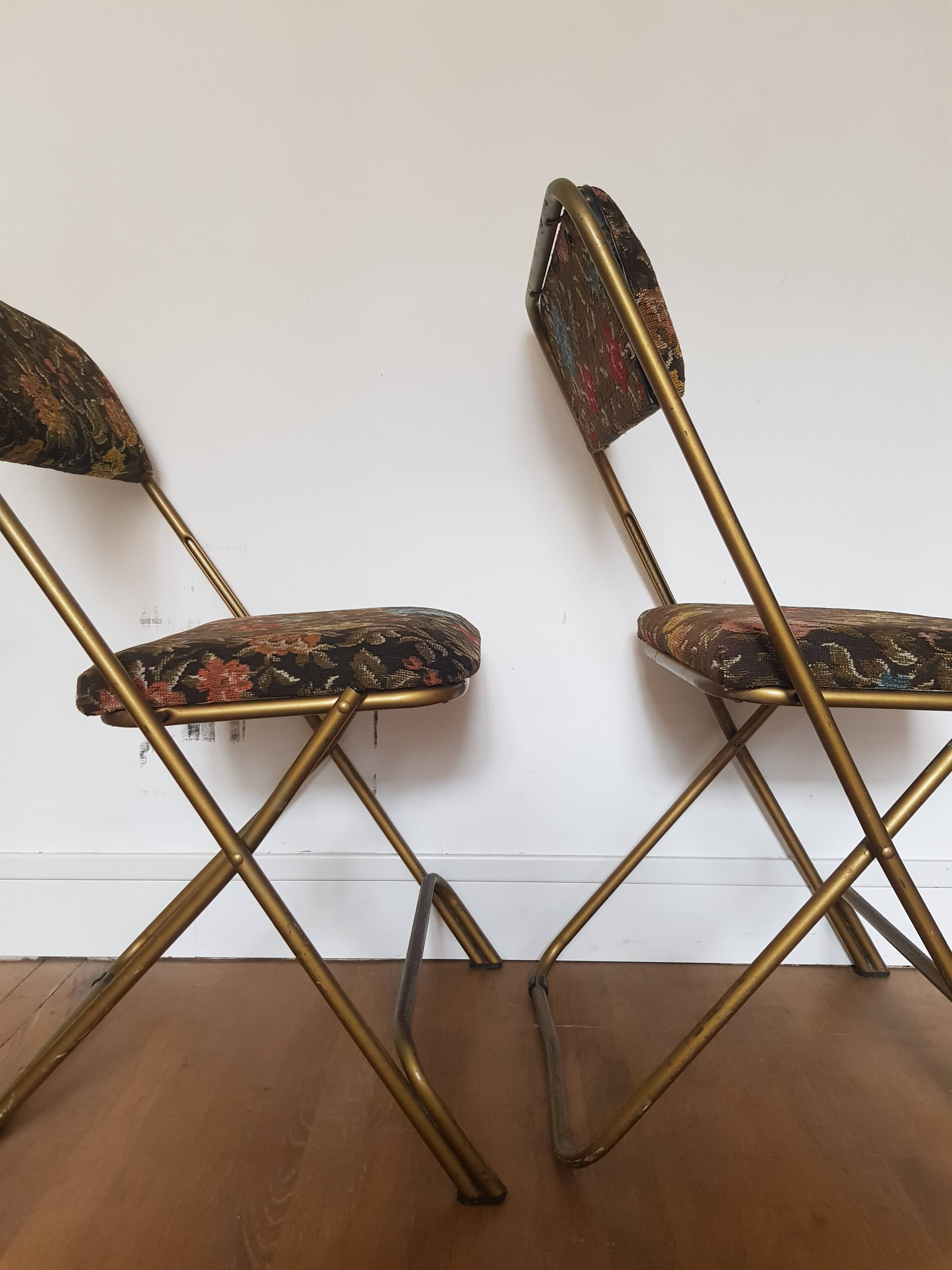 Set of 2 Lafuma folding chairs