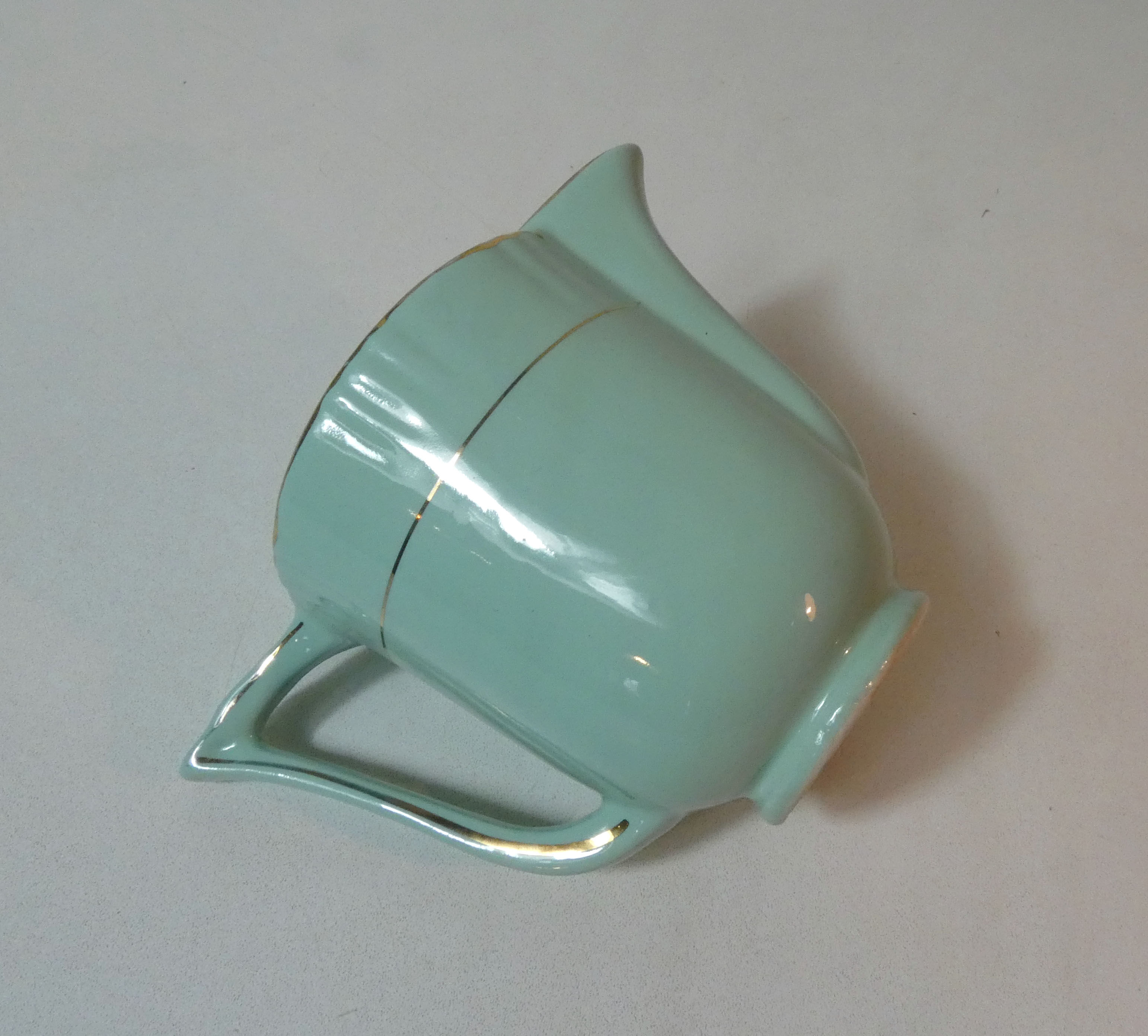 Pitcher us two vintage mint Moulin des Loups
