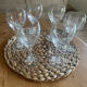 6 Burgundy glasses Villeroy & Boch