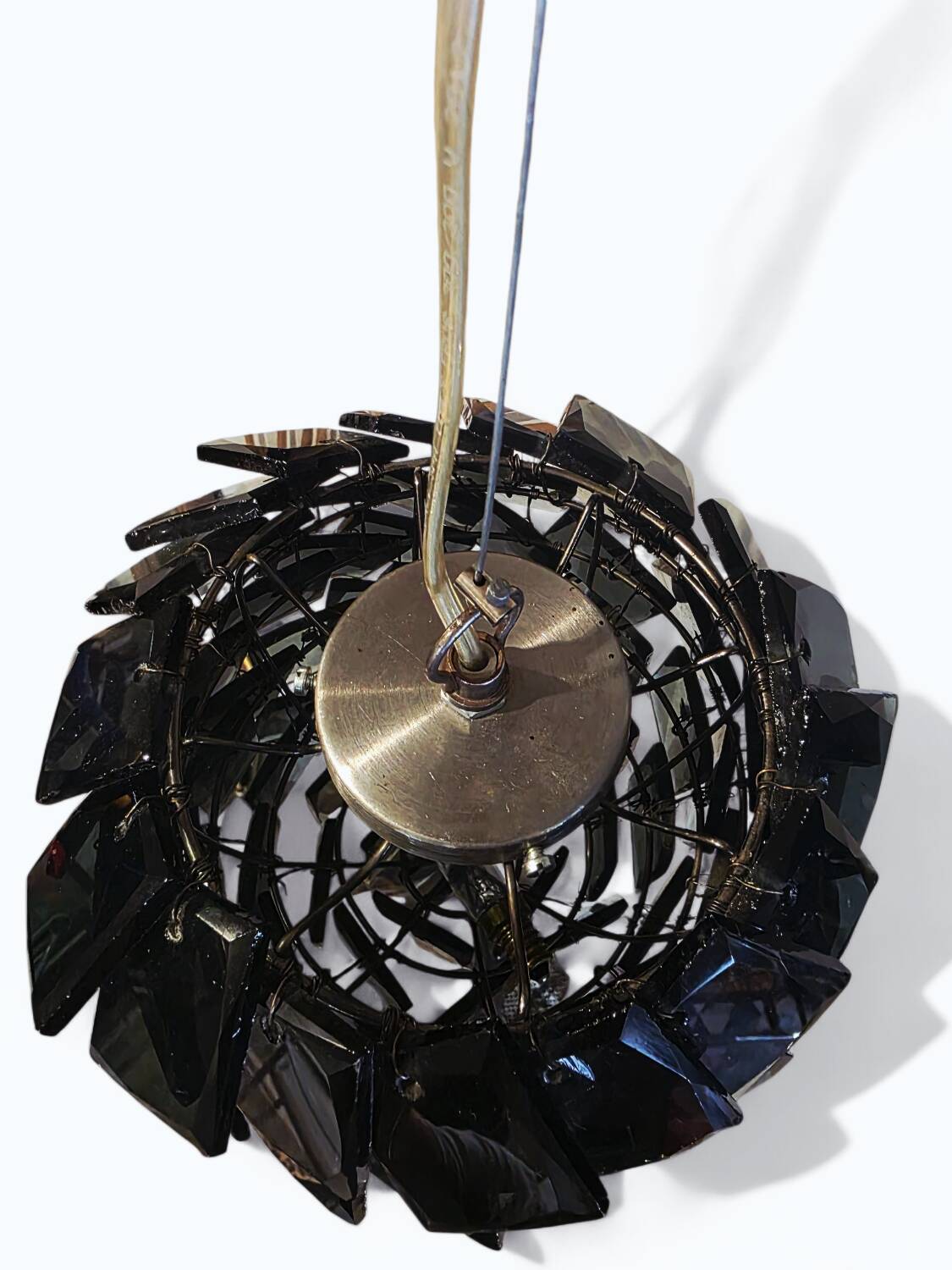 2 recycled glass suspensions, Maison Spiridon Paris