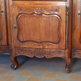 Solid oak sideboard / sideboard - 1950s