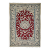 Tapis Oushak en laine noué à la main turc 245 cm x 341 cm