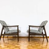 Customizable Blue Armchairs By Edmund Homa, 1960s