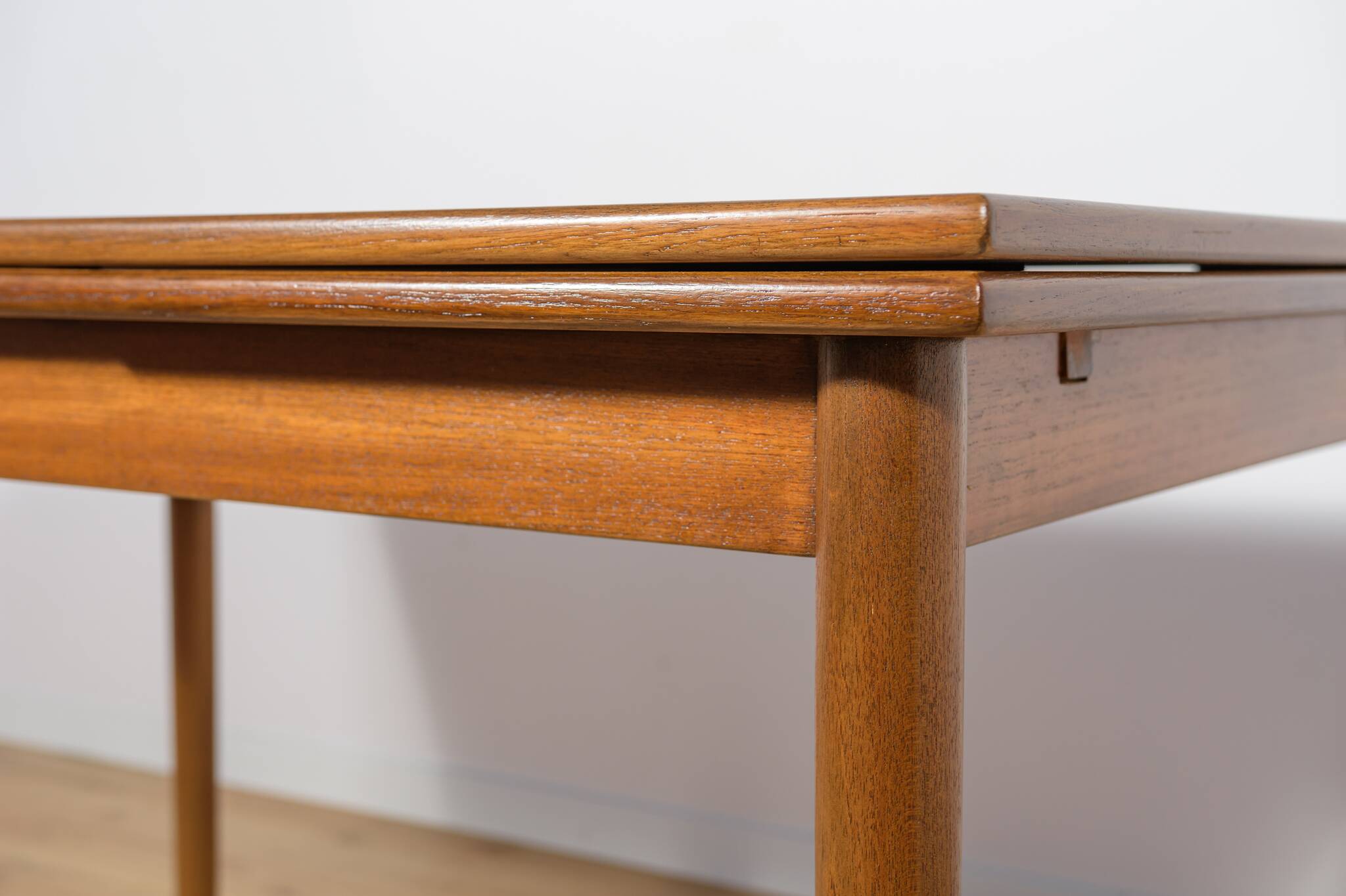 Table de salle à manger extensible en teck, style Mid-Century, Danemark, années 1960