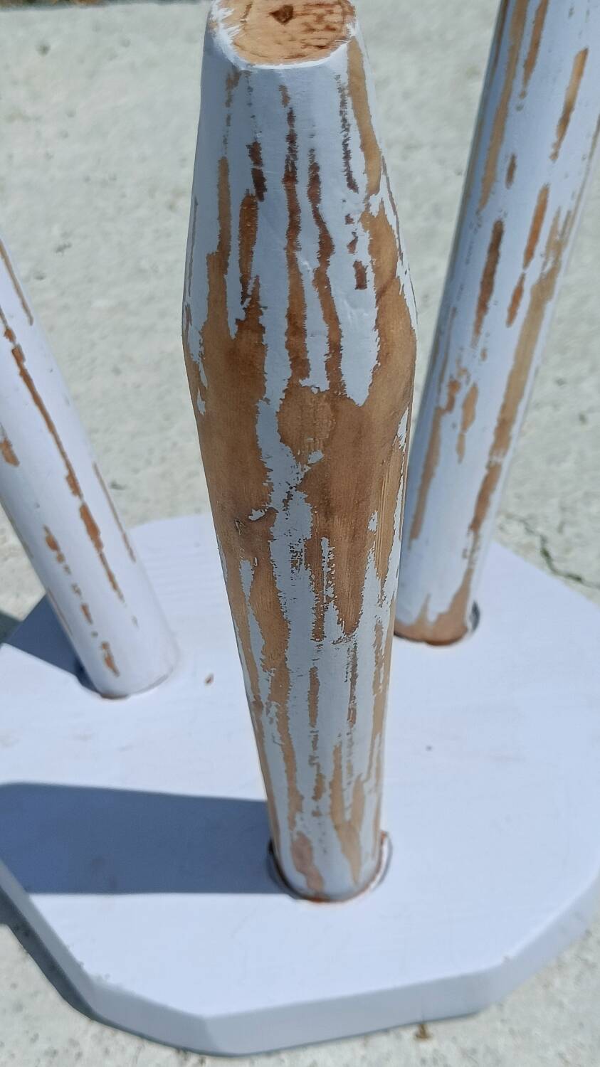 Vintage tripod stool