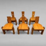 6 chairs by Erwin Egel for Dieter Güllert