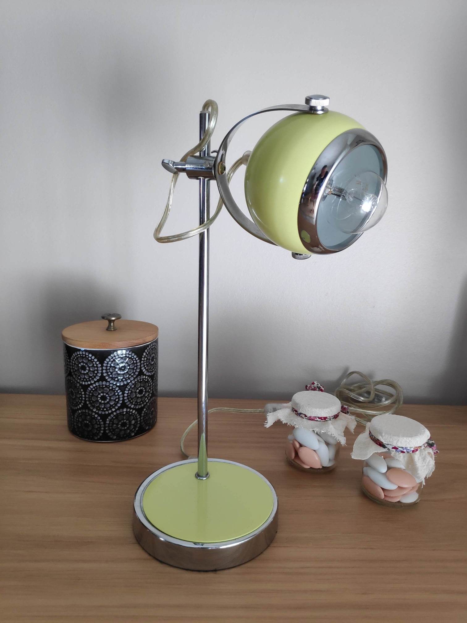 Desk lamp certe vintage eye ball