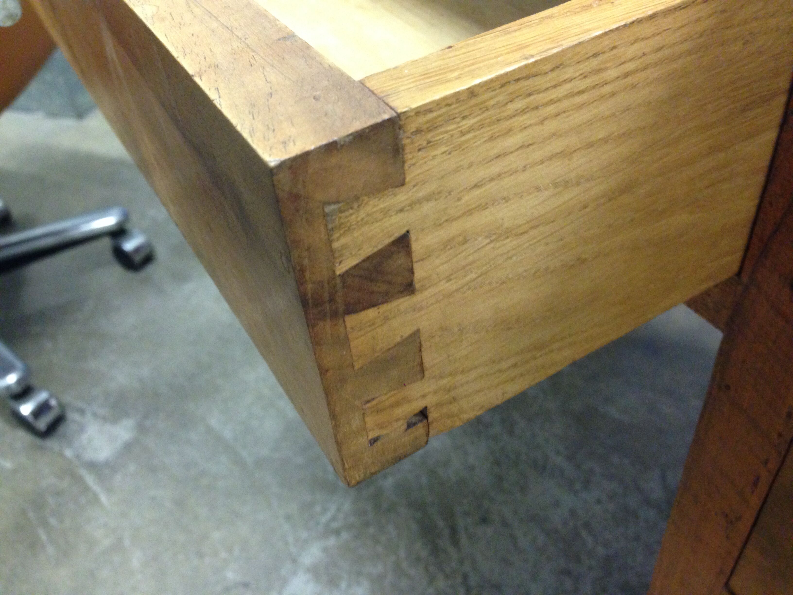 Office former years 70 60 solid wood