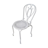 French garden steel chair