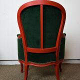 Pair of Louis XV style armchairs