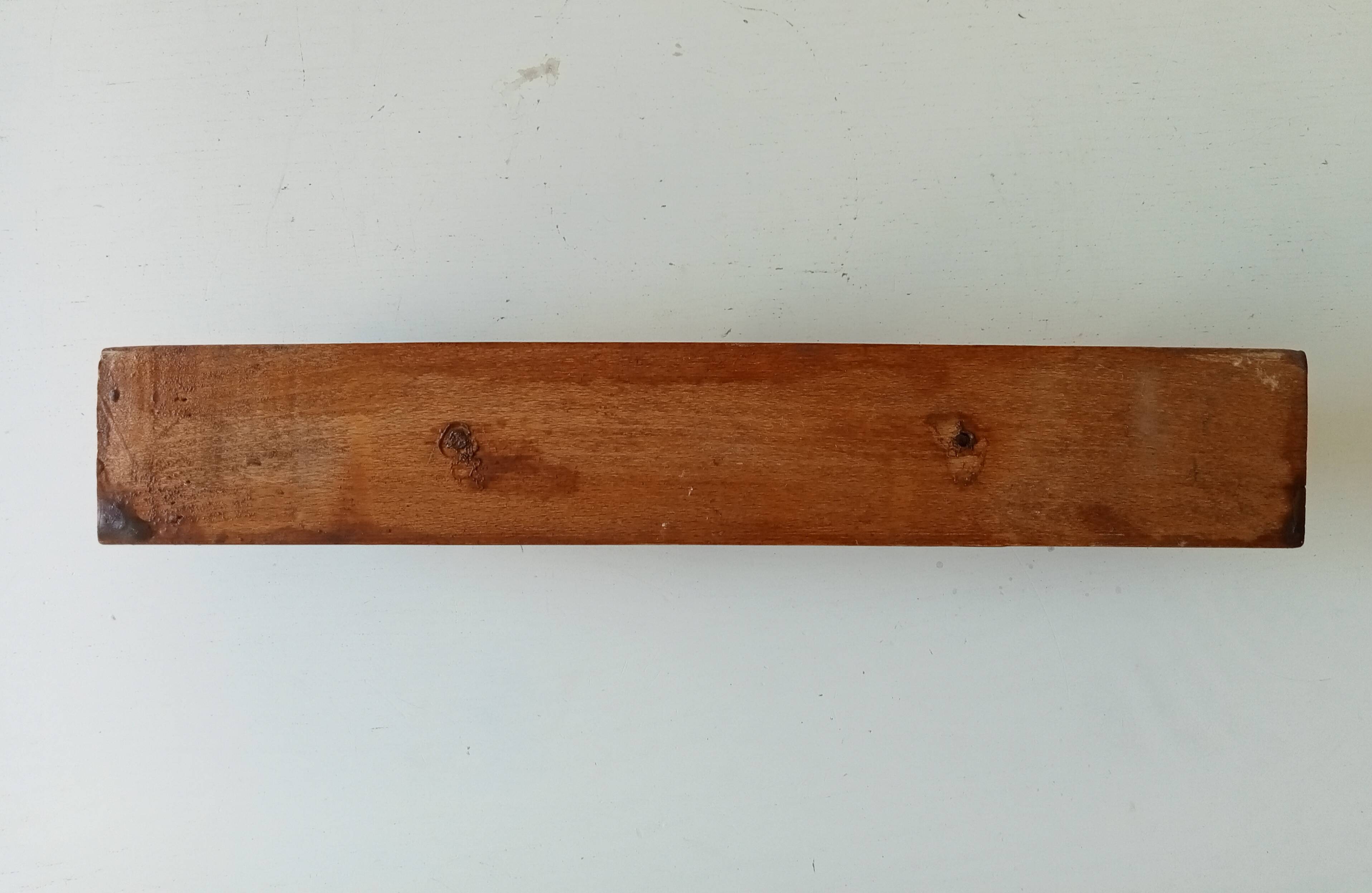 Vintage wall coat rack from the 70s