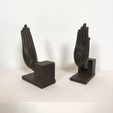 Paire de serres livres