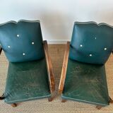 Pair of vintage armchairs