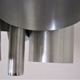 Lustre space age brushed aluminum 70s