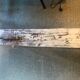 White patinated bench