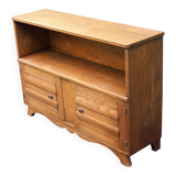 2-door oak cabinet