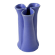 Blue ceramic soliflore vase, Aage Würtz Denmark, 1960s