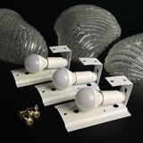 Original Murano wall lamps, Italy, 1970s