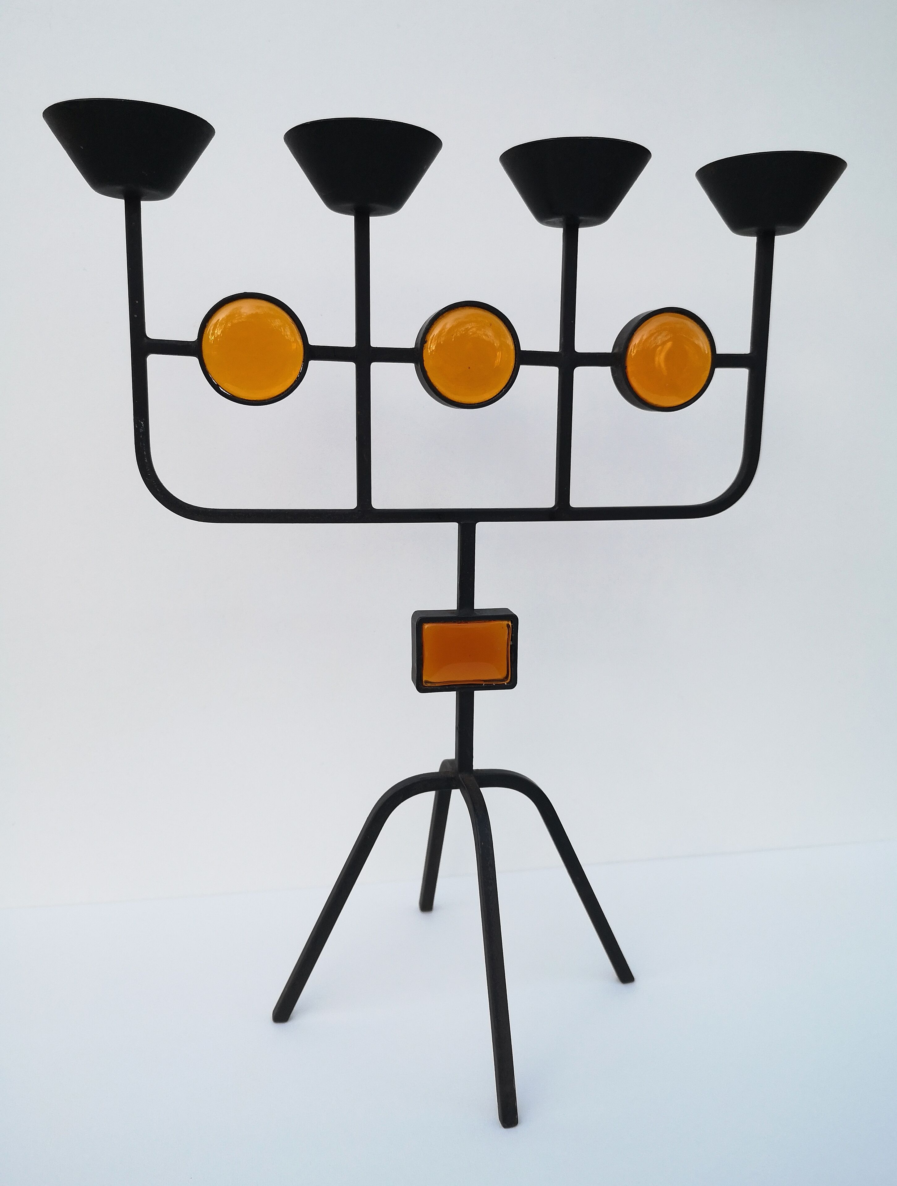 Scandinavian candlestick by Gunnar Ander