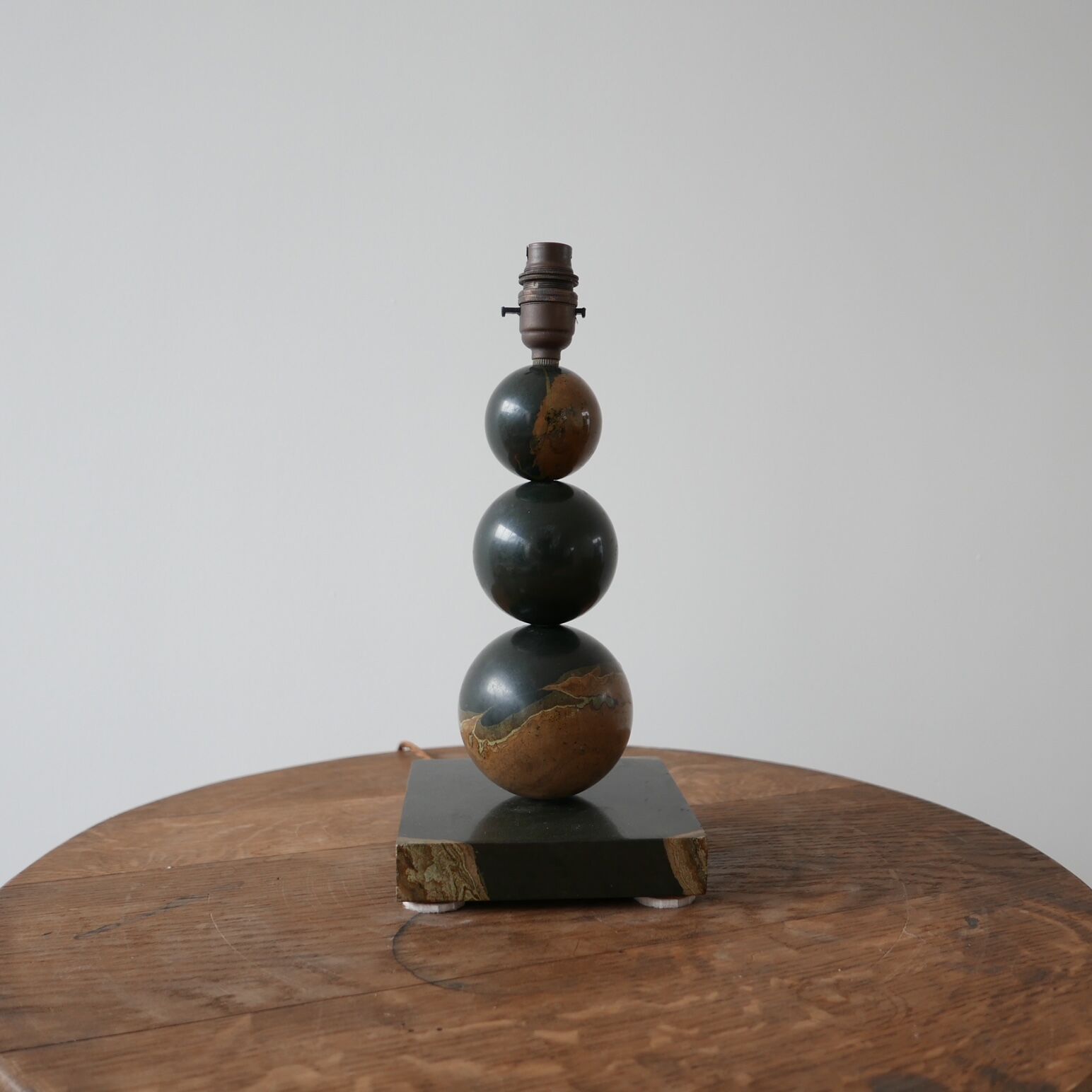Marble table lamp