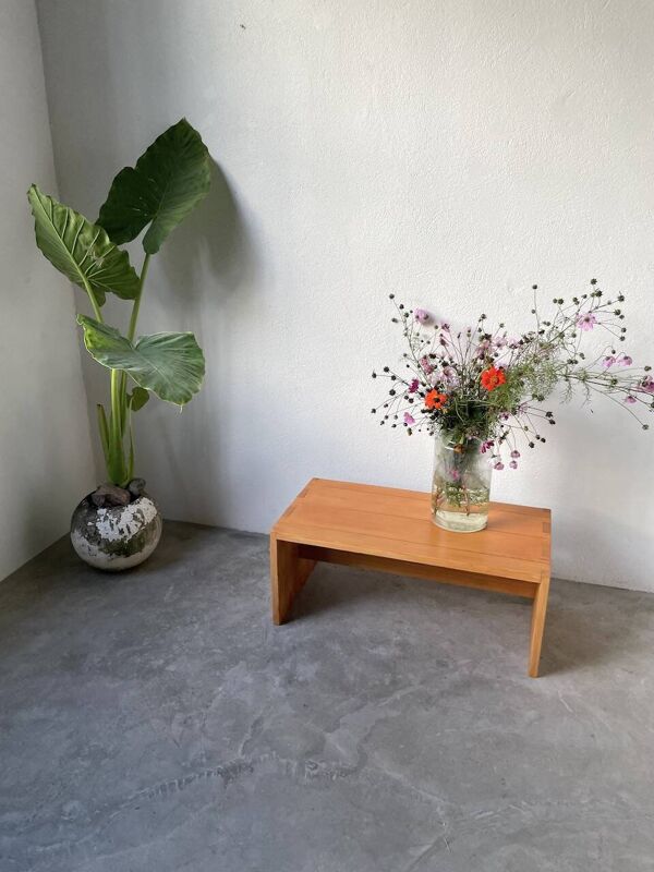 Table basse pin Maison Regain