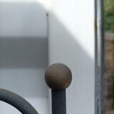 Grid pare view tutor plant holder flowers patinated metal dpm 0823444