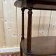 Tea table - Two-tiered mahogany coffee table