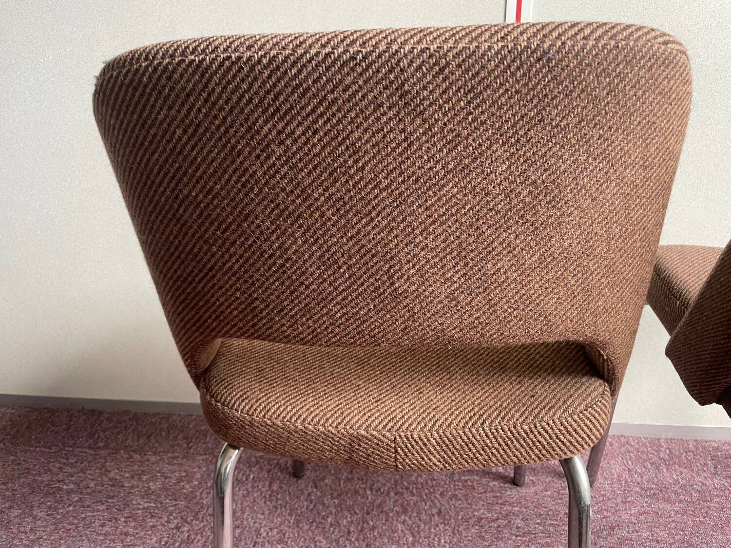 Set of 6 barrel chairs