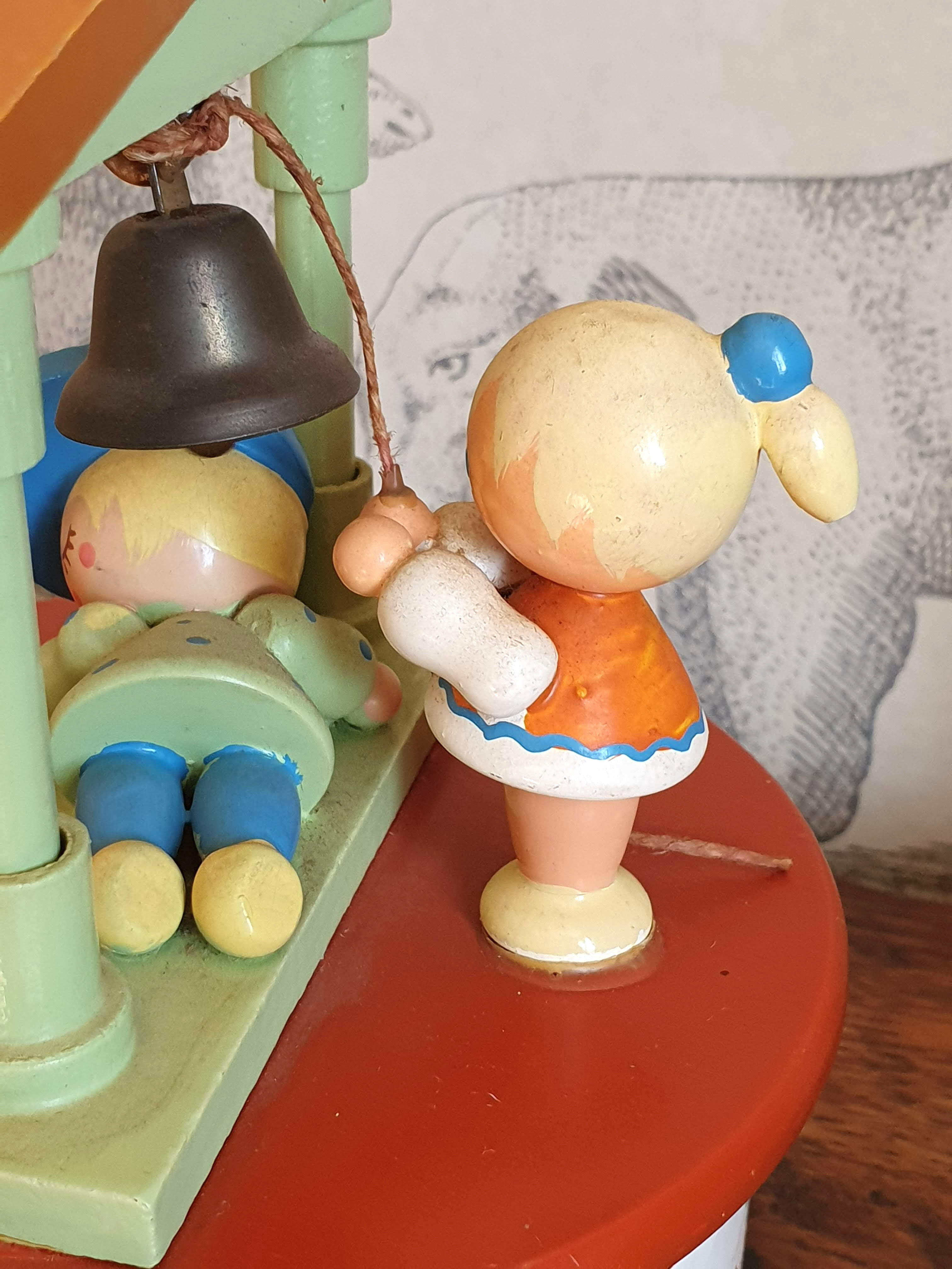 Vintage music box Sevi 60s