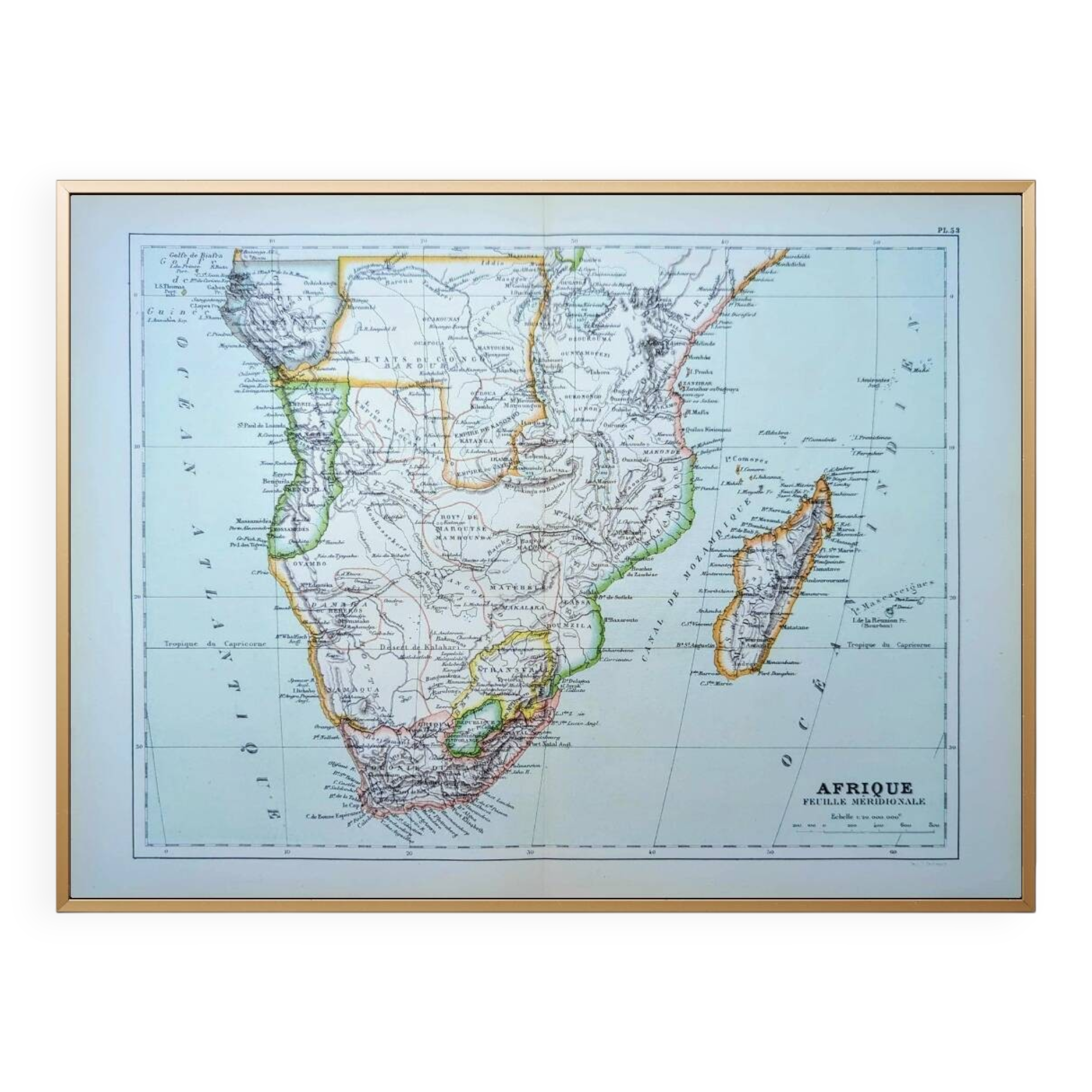 Printed in 1885, South Africa.