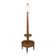 Important Marquetry Floor Lamp, Louis XV / Louis XVI Transition Style