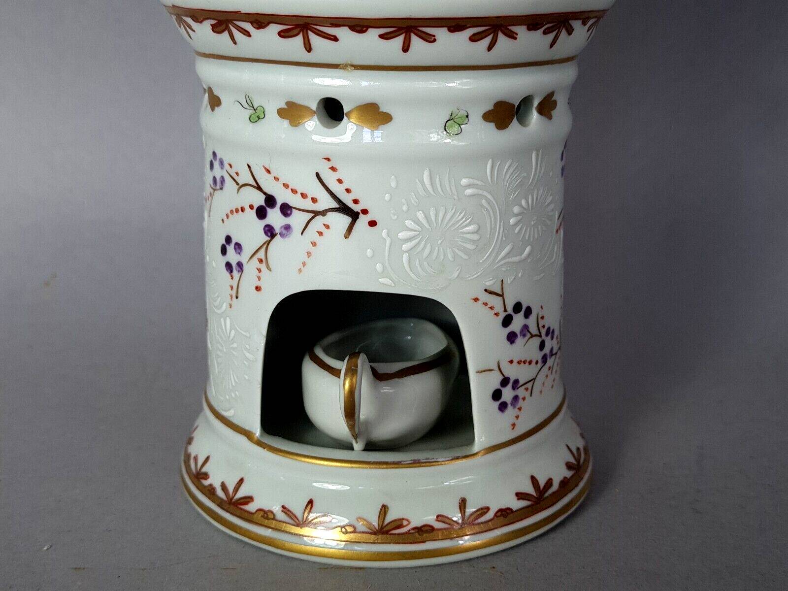 Paris porcelain herbal tea maker from Samsom circa 1900 complete SB203