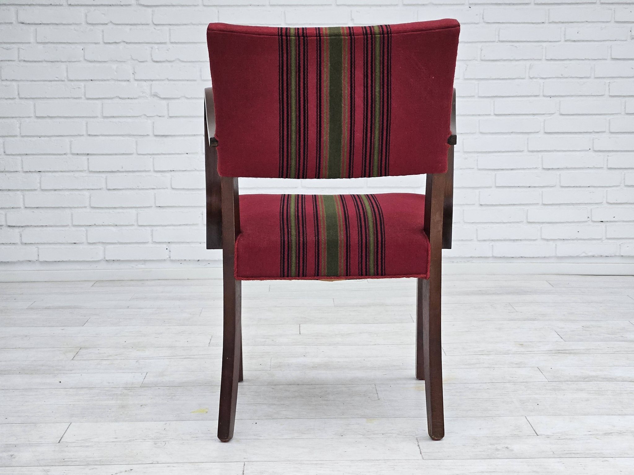 1950s, pair of Danish armchairs