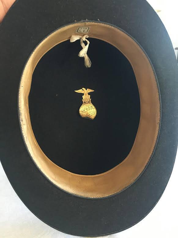 Vintage men's bowler hat "clarkson"