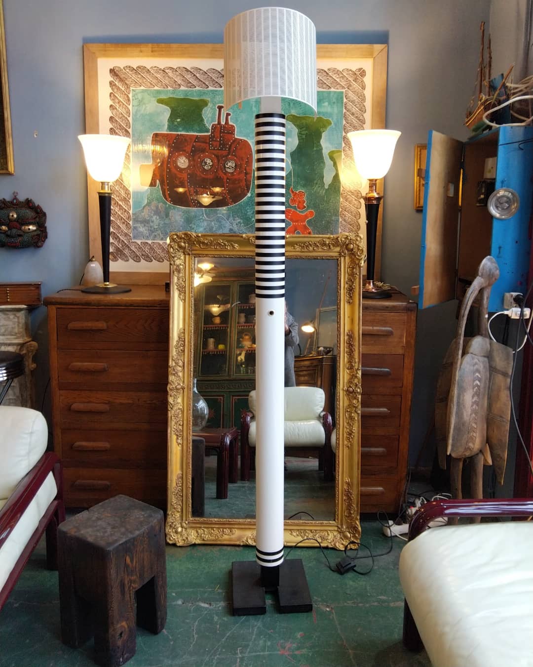 Floor lamp Shogun Mario Botta