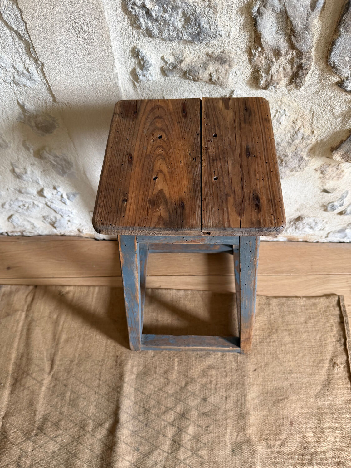 Wooden stool