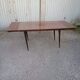 Table formica Acajou macassar vintage 1960