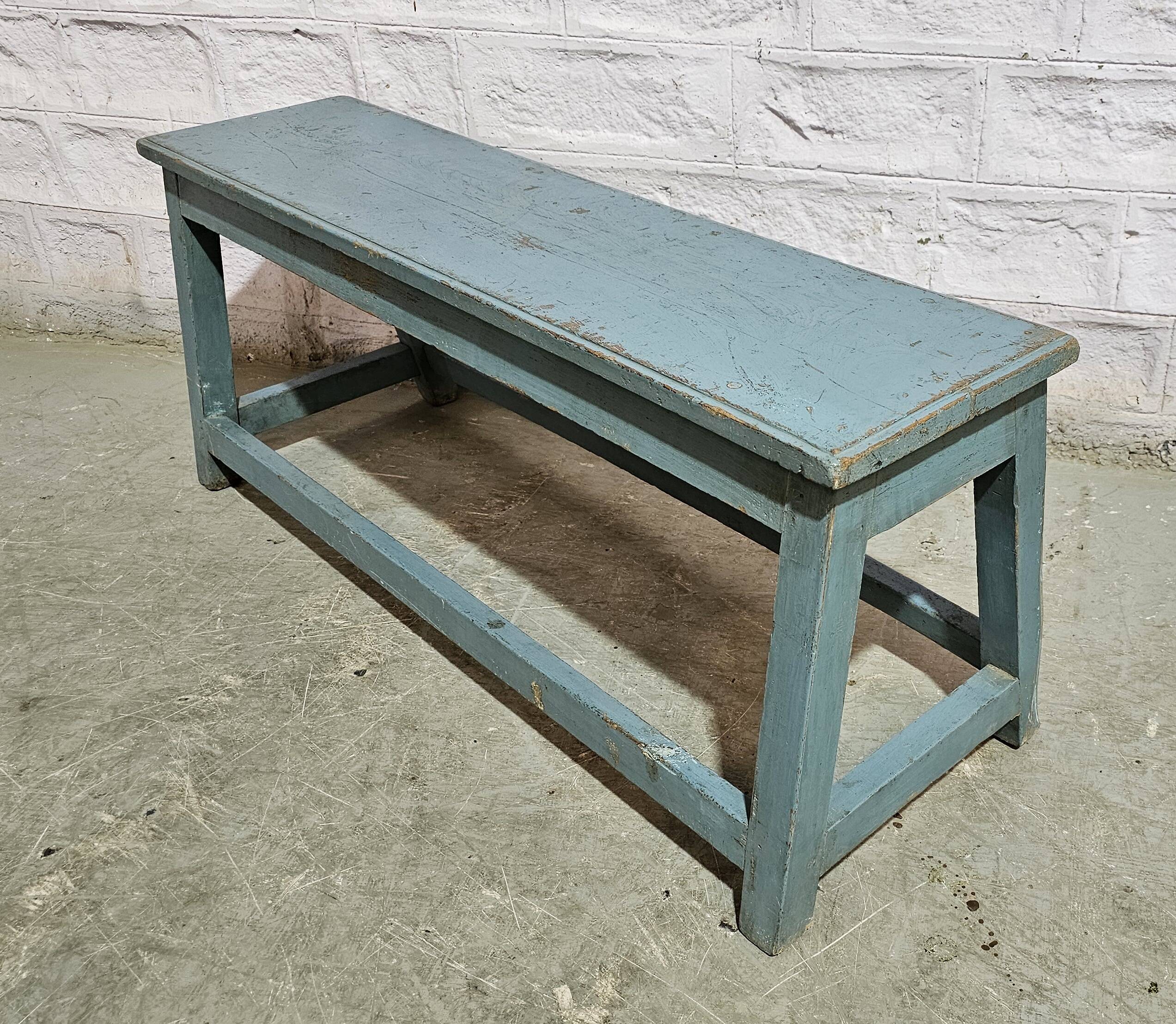 Burmese teak bench