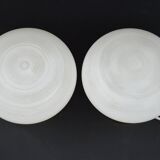 A pair of bedside lamps, 1970s